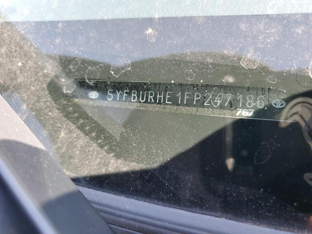 2015 TOYOTA COROLLA L - 5YFBURHE1FP247186