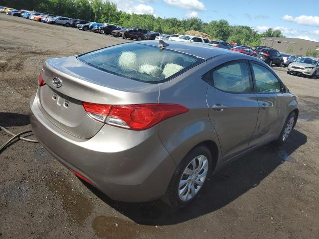 2012 Hyundai Elantra Gls VIN: 5NPDH4AE2CH139887 Lot: 58136504