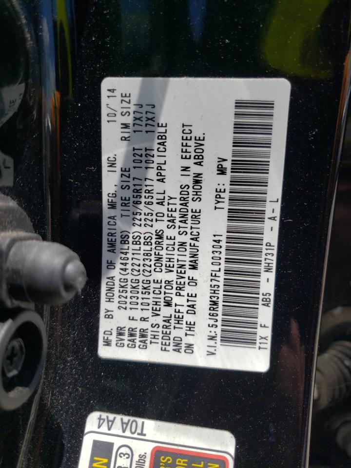 5J6RM3H57FL003041 2015 Honda Cr-V Ex