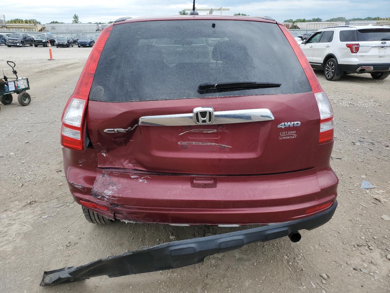 JHLRE4H72AC011733 2010 Honda Cr-V Exl