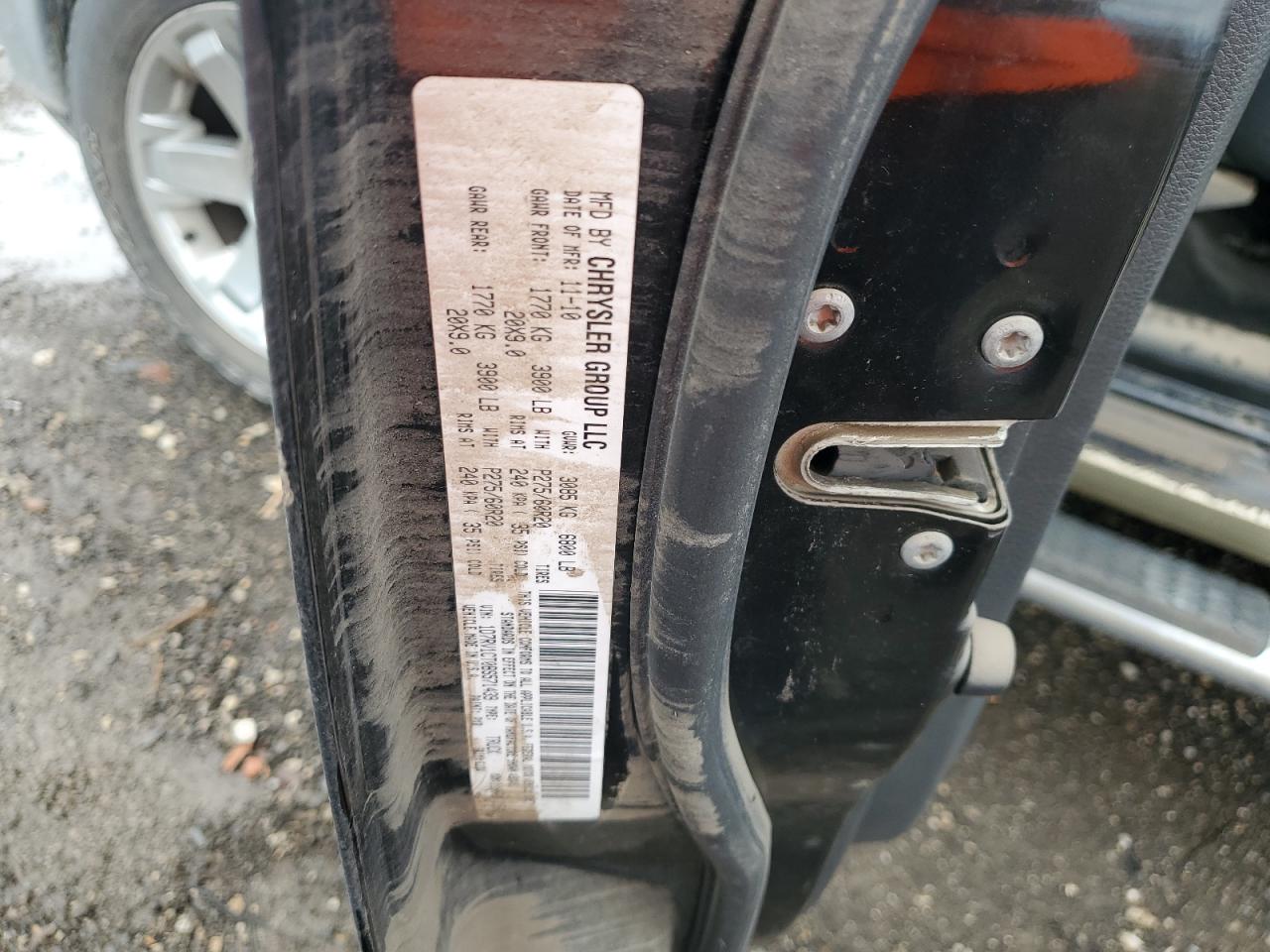 1D7RV1CT0BS571439 2011 Dodge Ram 1500