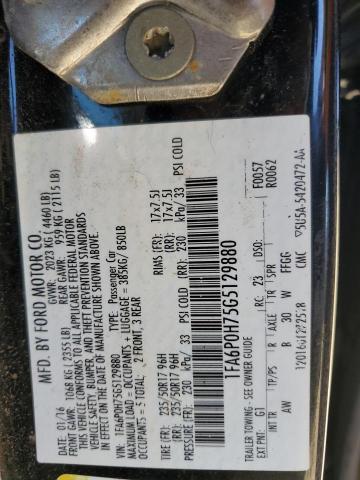 1FA6P0H75G5129880 2016 FORD FUSION - Image 12