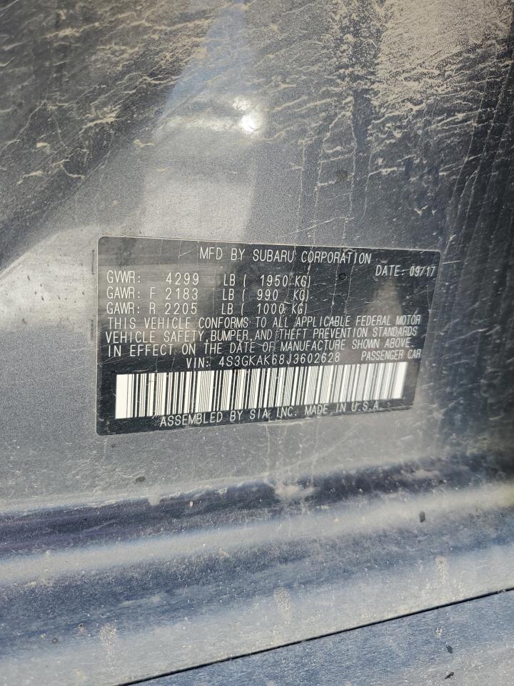 4S3GKAK68J3602628 2018 Subaru Impreza Sport