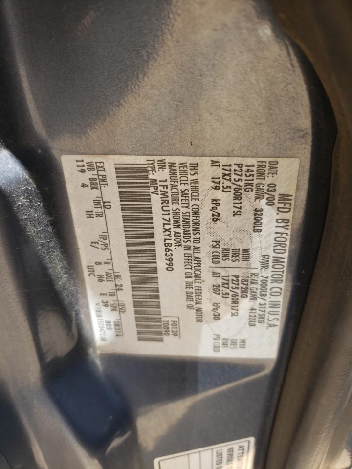 1FMRU17LXYLB63990 2000 Ford Expedition Eddie Bauer