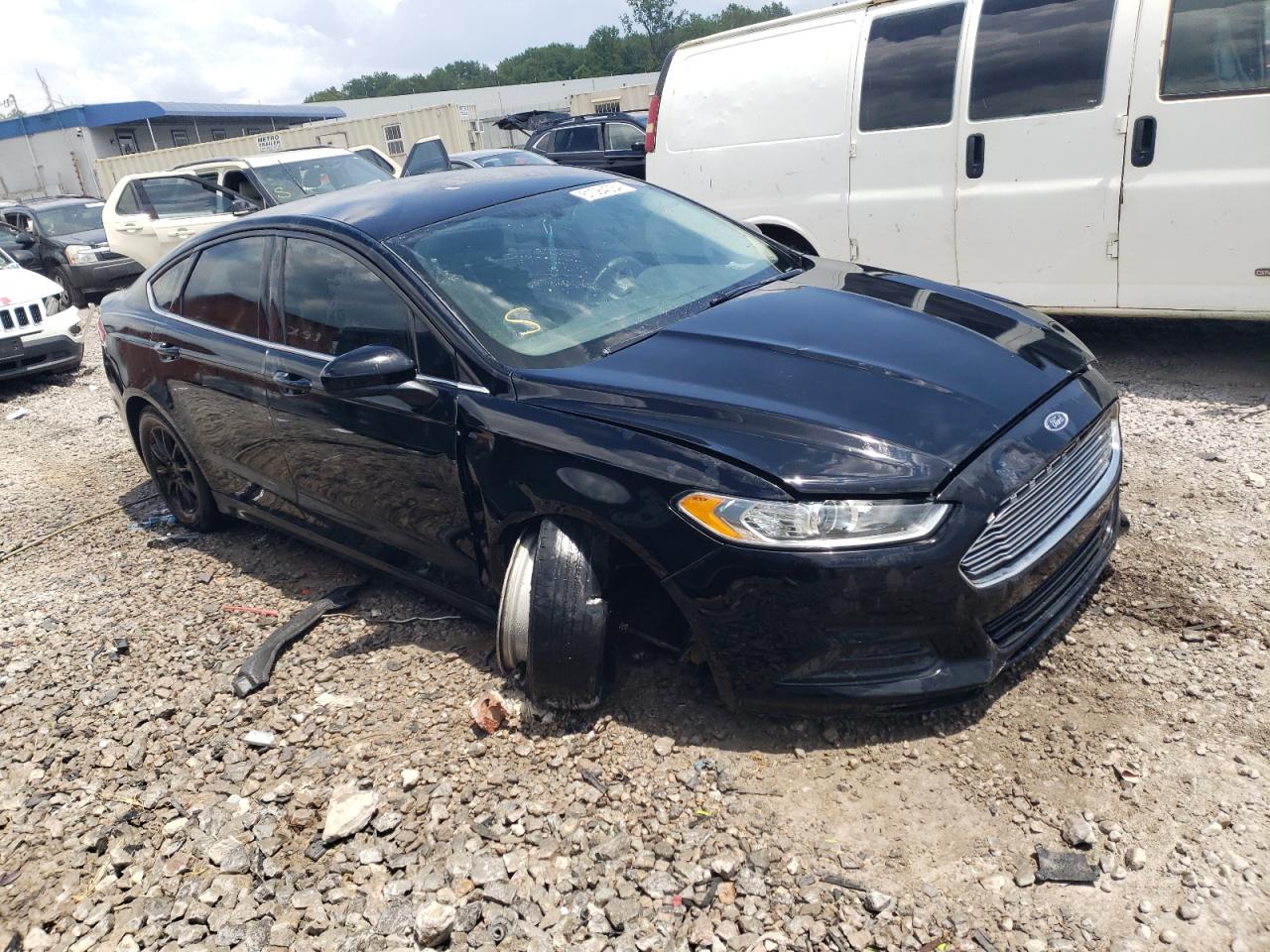 2016 Ford Fusion S vin: 3FA6P0G73GR159202