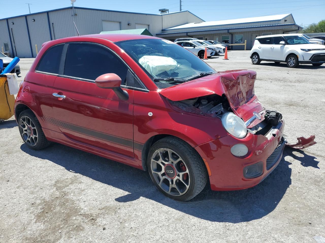 2012 Fiat 500 Sport vin: 3C3CFFBR1CT187769