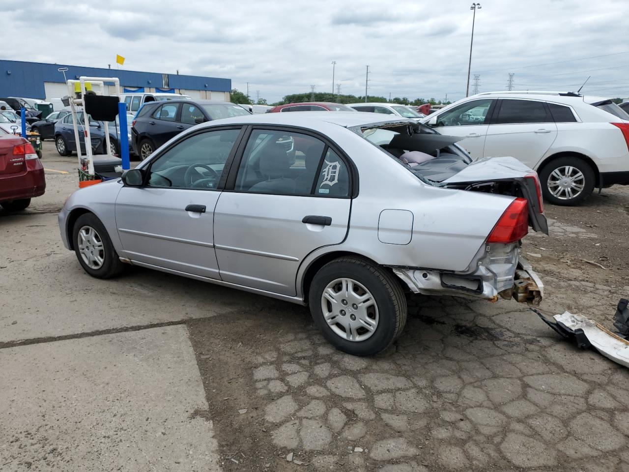 1HGES16561L072931 2001 Honda Civic Lx