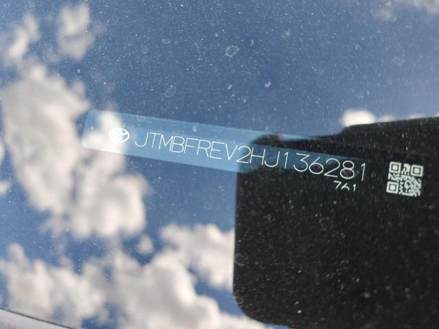 2017 Toyota Rav4 Le VIN: JTMBFREV2HJ136281 Lot: 60053884