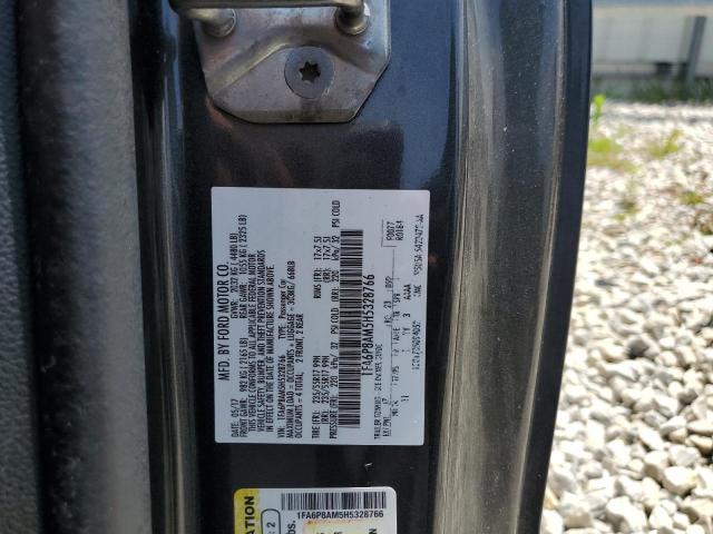 2017 Ford Mustang VIN: 1FA6P8AM5H5328766 Lot: 56999724