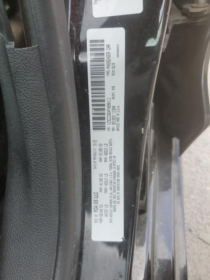 1C3CCCBG4FN690111 2015 Chrysler 200 S