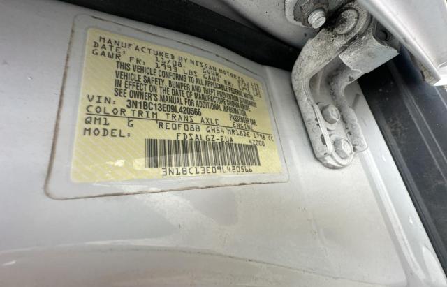 2009 Nissan Versa S VIN: 3N1BC13E09L420566 Lot: 60449044