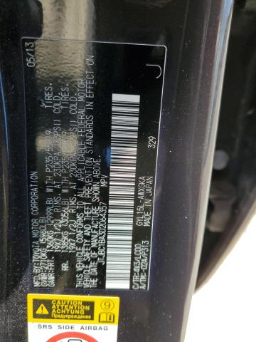 2013 Lexus Rx 450 VIN: JTJBC1BA3D2064357 Lot: 58719574