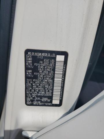 2013 Nissan Juke S VIN: JN8AF5MV4DT228498 Lot: 59125664