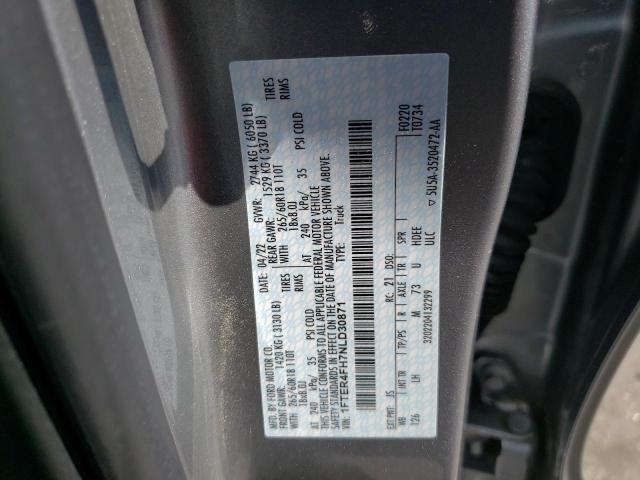 2022 FORD RANGER XL - 1FTER4FH7NLD30871