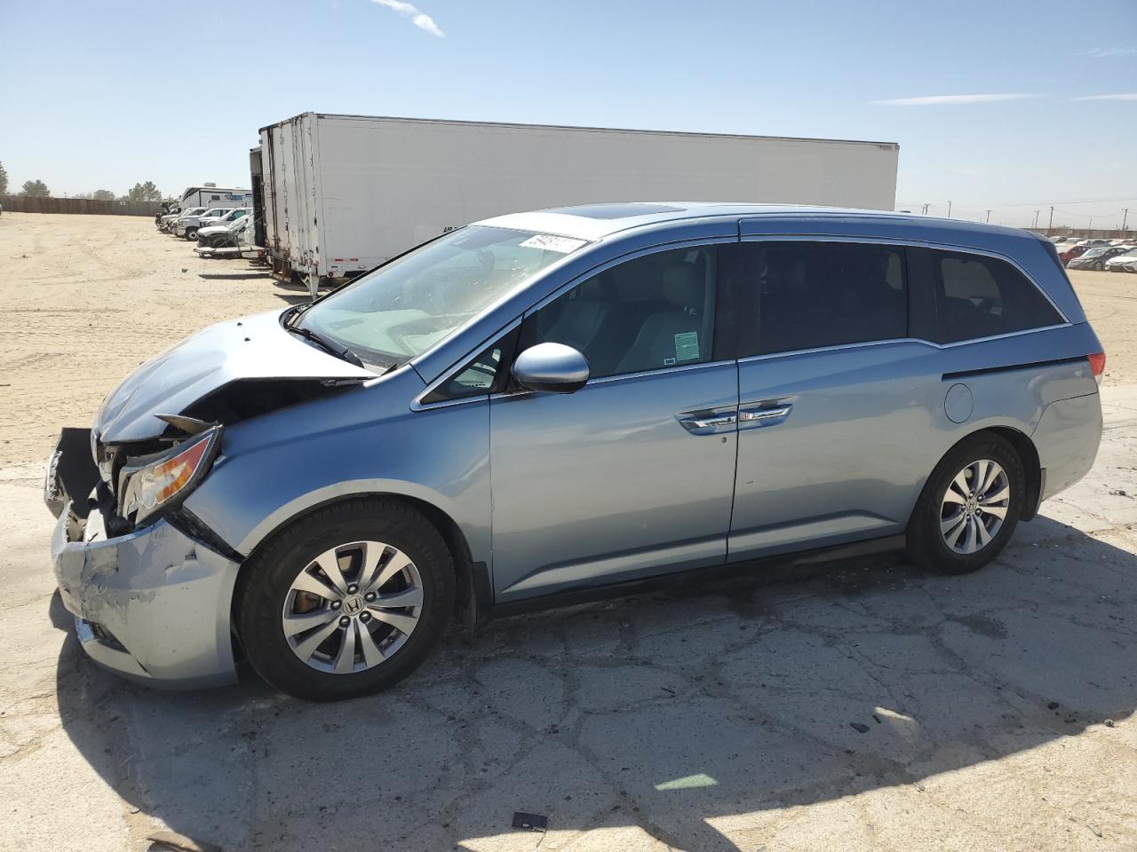 5FNRL5H69EB048853 2014 Honda Odyssey Exl