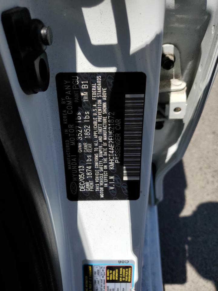 KMHCT4AE2EU621872 2014 Hyundai Accent Gls