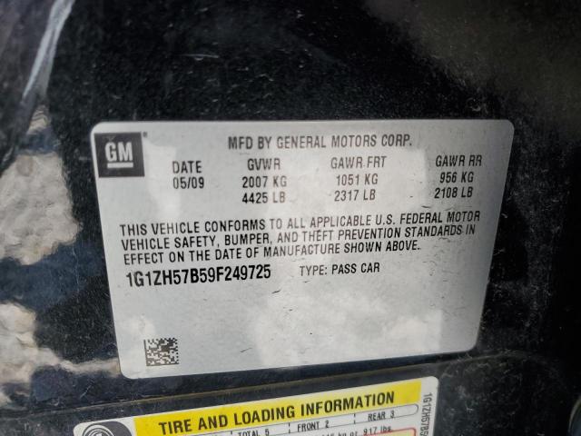 2009 Chevrolet Malibu 1Lt VIN: 1G1ZH57B59F249725 Lot: 60657694