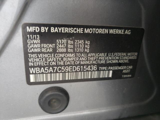 VIN WBA5A7C59ED615436 2014 BMW 5 Series, 528 XI no.12