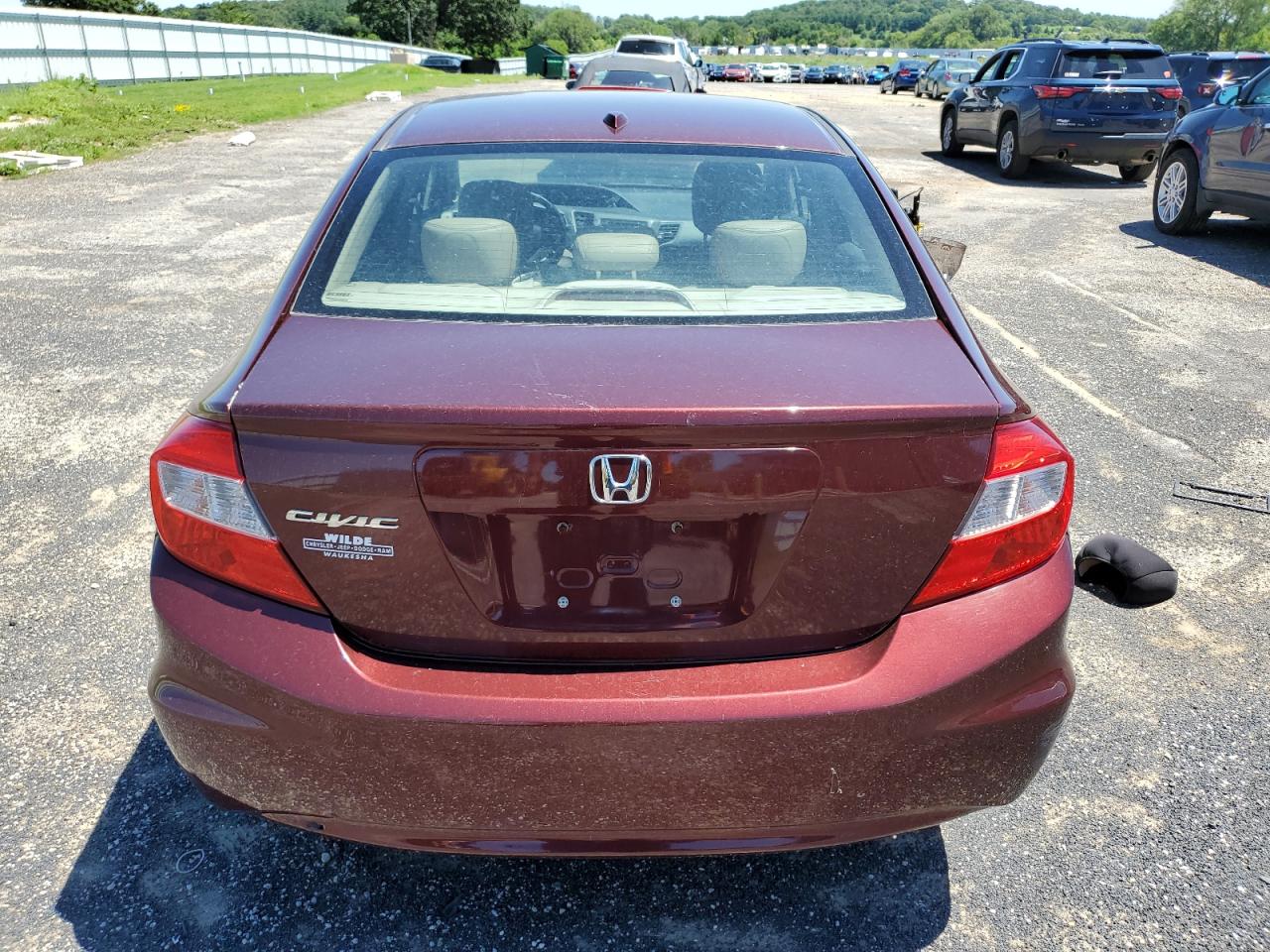 19XFB2F93CE041644 2012 Honda Civic Exl