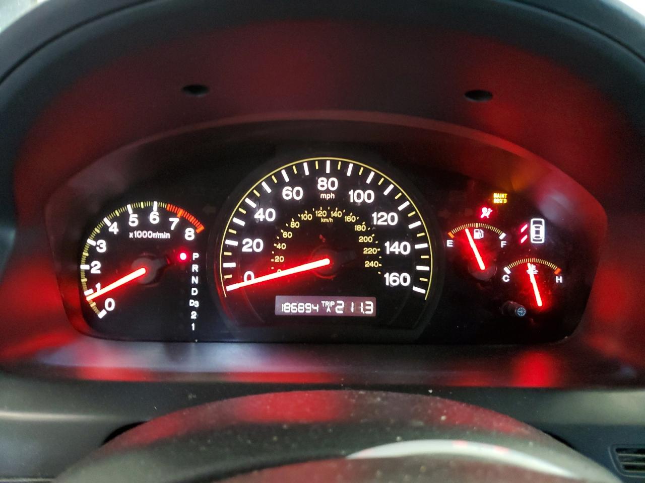 1HGCM568X4A051521 2004 Honda Accord Ex