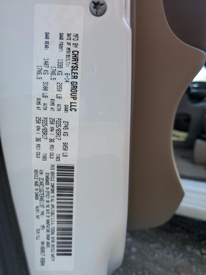 2C4RC1GG7ER461197 2014 Chrysler Town & Country Limited