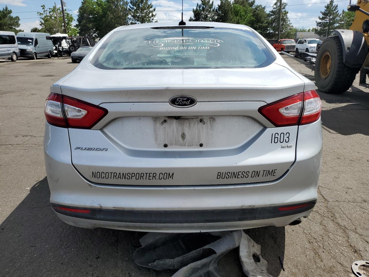 2016 Ford Fusion Se vin: 3FA6P0H70GR367424