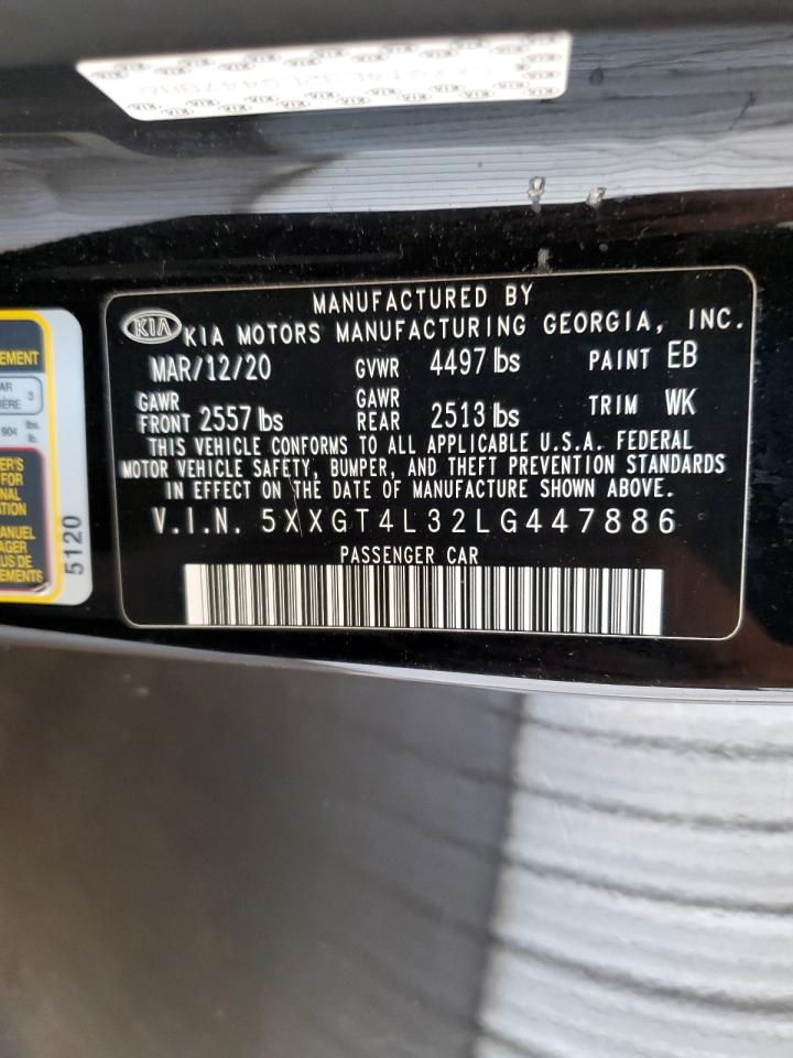 5XXGT4L32LG447886 2020 Kia Optima Lx