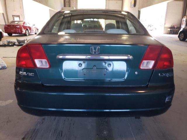 2002 Honda Civic Lx VIN: 2HGES165X2H593407 Lot: 56502064