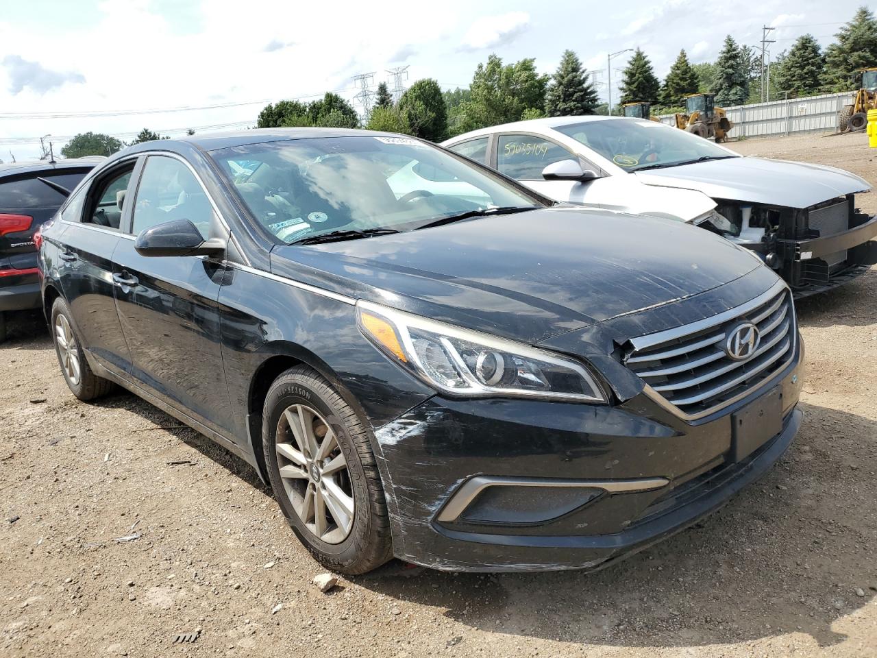 Lot #2583033169 2017 HYUNDAI SONATA SE