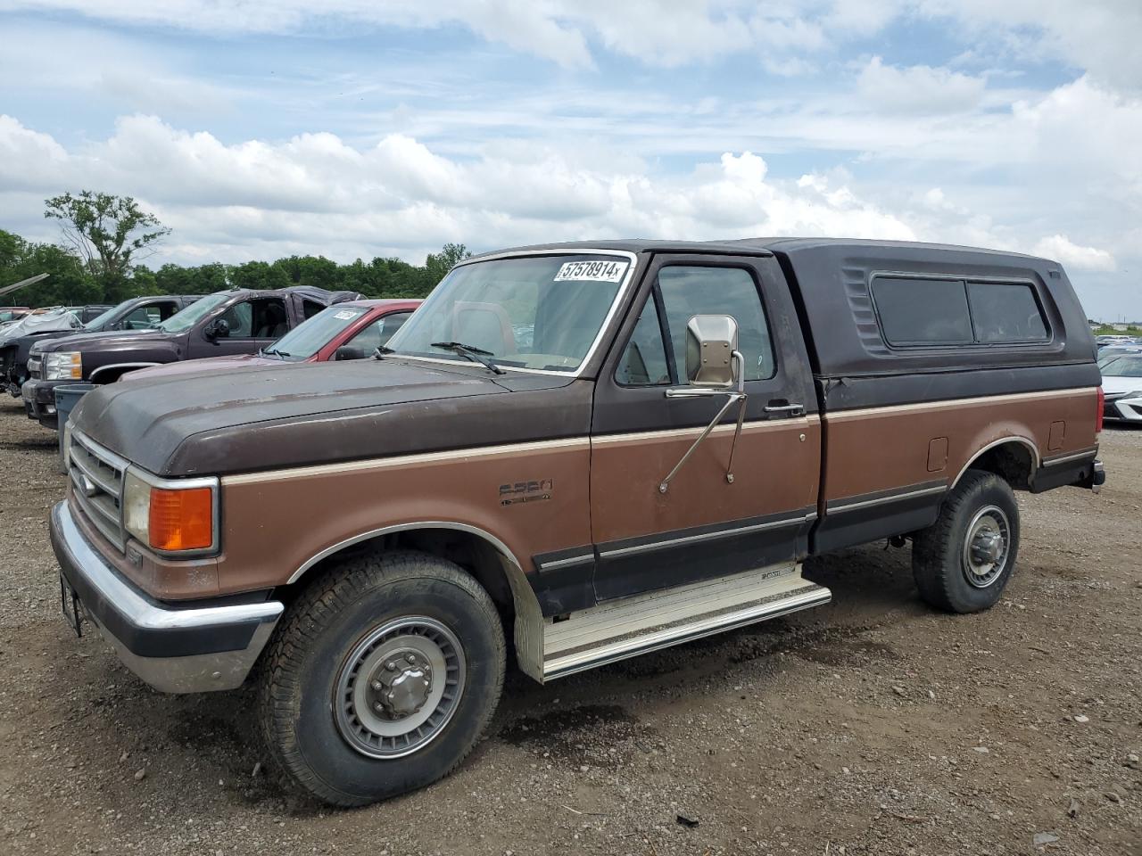 1FTHF25G5KKA13143 1989 Ford F250