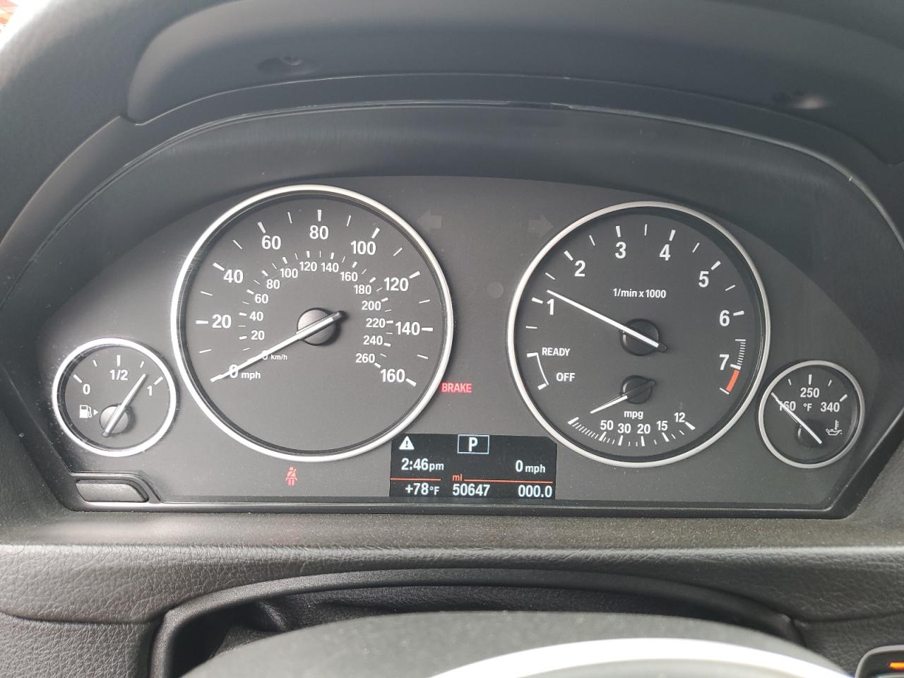 WBA3C1C53FK124453 2015 BMW 328 I Sulev