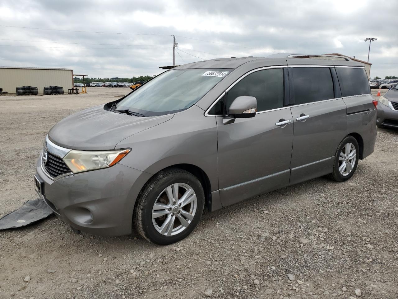 2012 Nissan Quest S vin: JN8AE2KP3C9040251