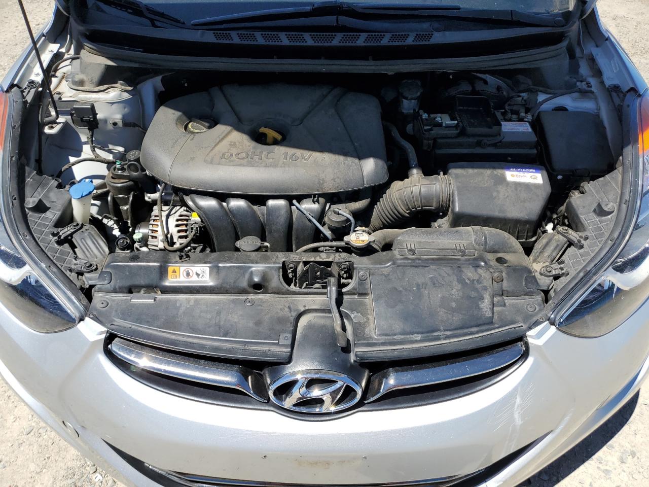 KMHDH4AEXDU525038 2013 Hyundai Elantra Gls