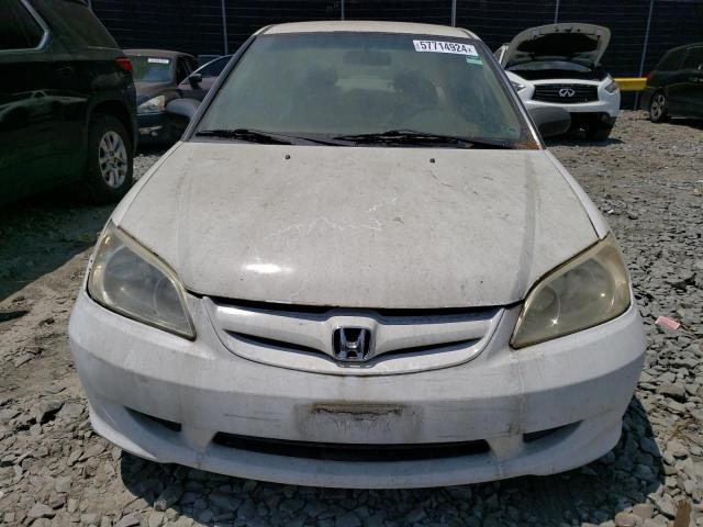 2005 Honda Civic Lx VIN: 2HGES16525H572619 Lot: 57714924