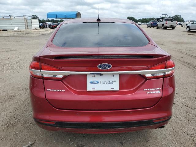 VIN 3FA6P0RU4HR309581 2017 Ford Fusion, Titanium Hev no.6