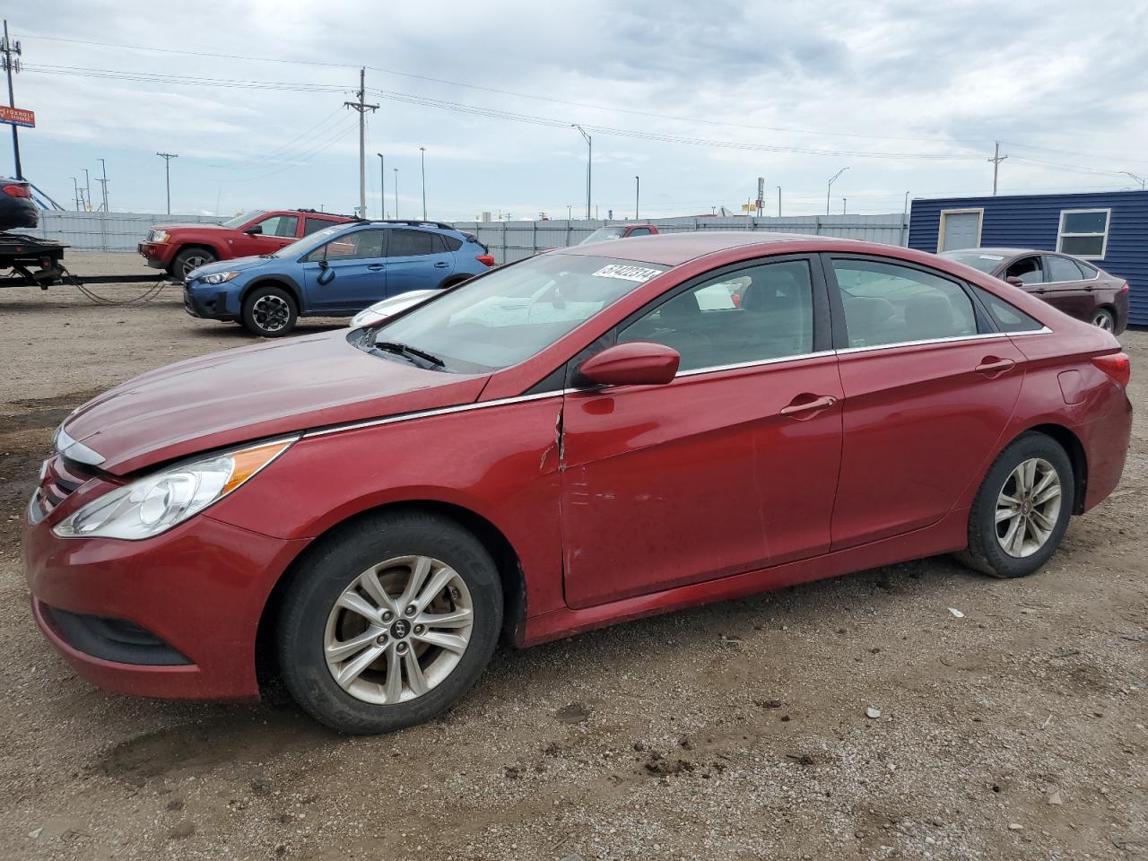 5NPEB4AC2EH858077 2014 Hyundai Sonata Gls