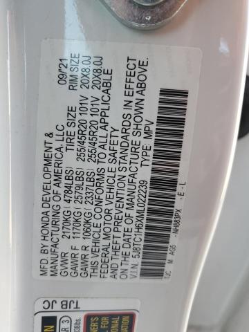 2021 Acura Rdx A-Spec VIN: 5J8TC1H6XML022239 Lot: 58721264