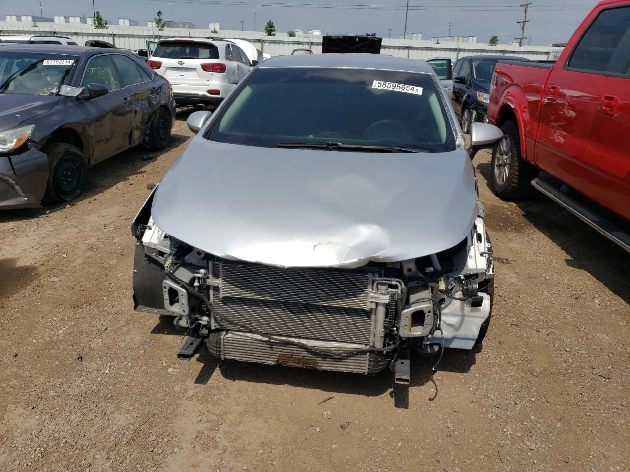 Lot #2654886248 2018 CHEVROLET CRUZE LT