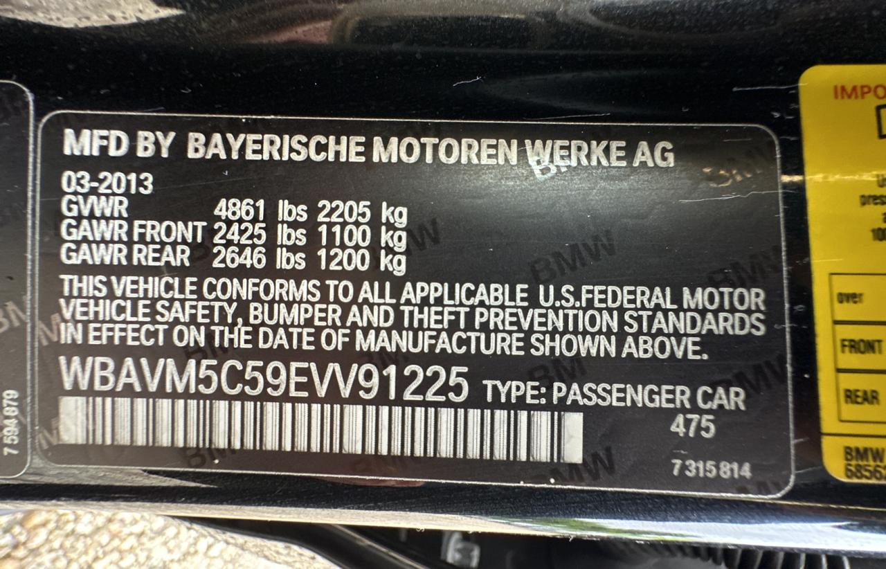 WBAVM5C59EVV91225 2014 BMW X1 xDrive35I