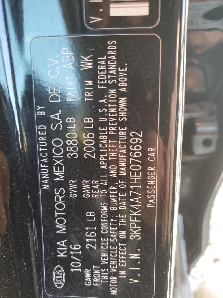 3KPFK4A71HE076692 2017 Kia Forte Lx