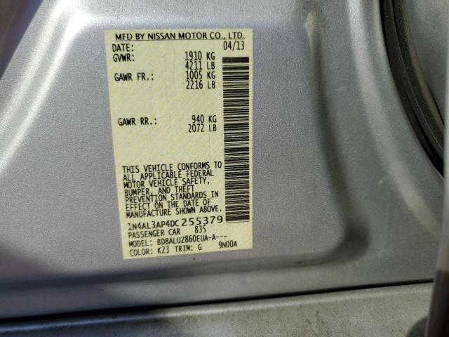 1N4AL3AP4DC255379 2013 Nissan Altima 2.5