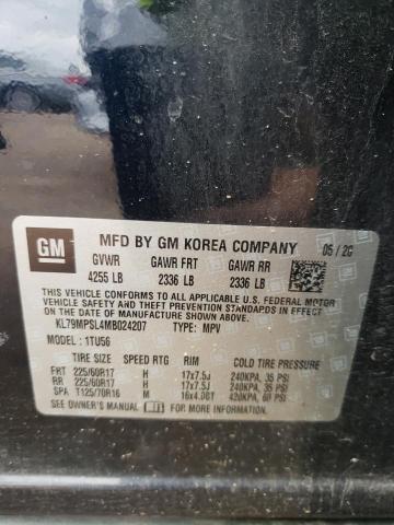 2021 Chevrolet Trailblazer Lt VIN: KL79MPSL4MB024207 Lot: 60294954