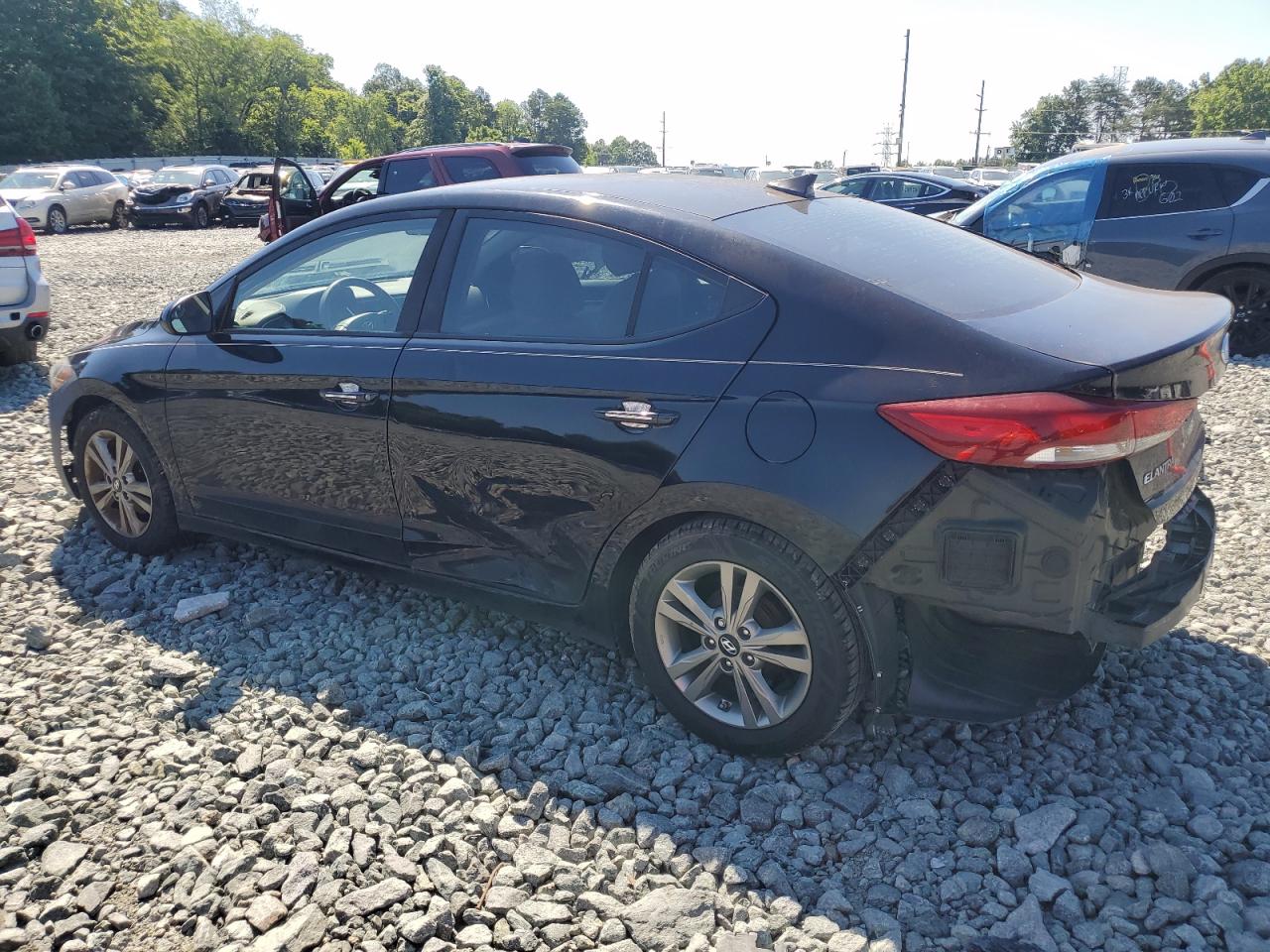 2017 Hyundai Elantra Se vin: KMHD84LF1HU063612