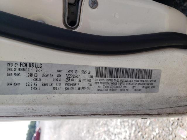 2017 Dodge Journey Se VIN: 3C4PDCAB6HT706957 Lot: 60458094