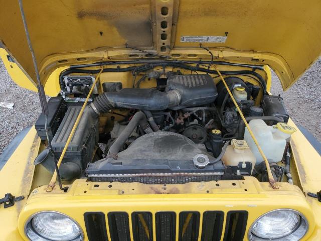 2000 Jeep Wrangler / Tj Se VIN: 1J4FA29P7YP731573 Lot: 58237644