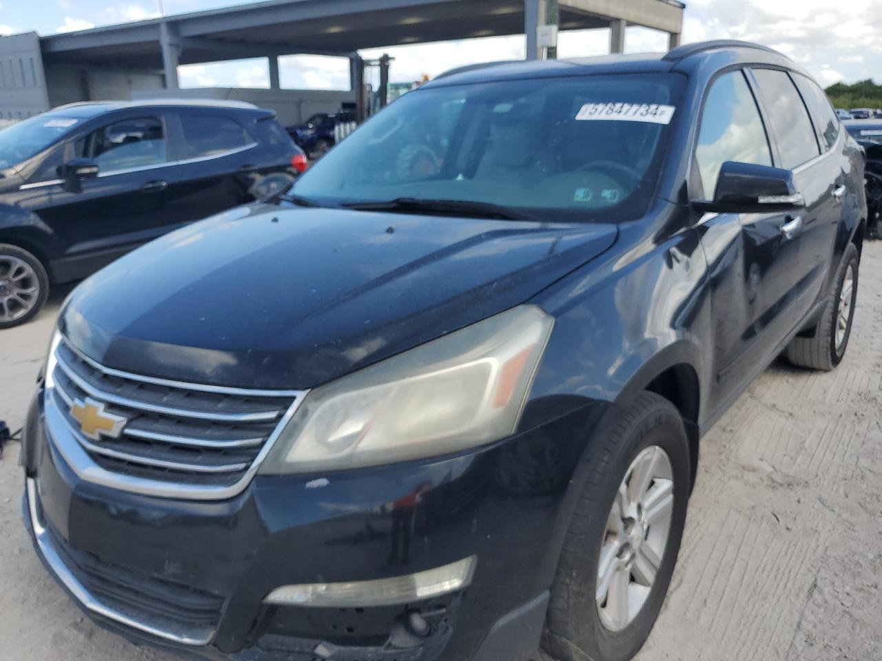 1GNKRHKD6EJ373405 2014 Chevrolet Traverse Lt