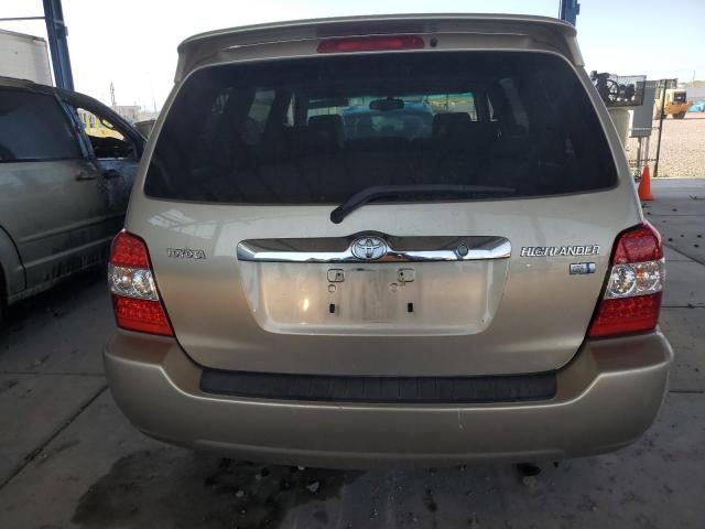 2006 Toyota Highlander Hybrid VIN: JTEDW21A860010976 Lot: 58791384