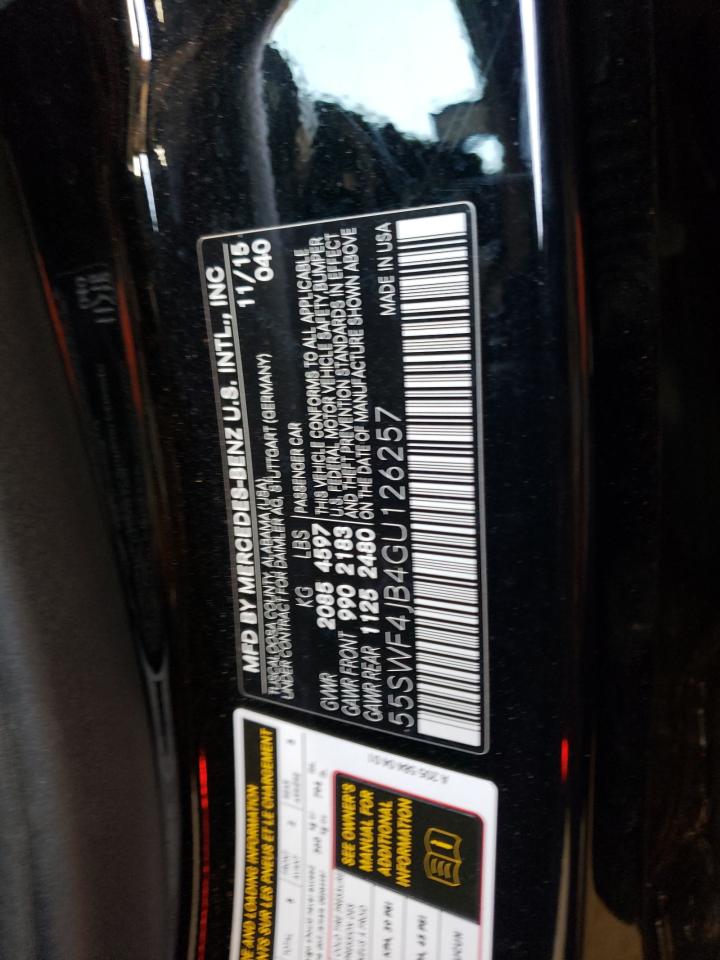 55SWF4JB4GU126257 2016 Mercedes-Benz C 300