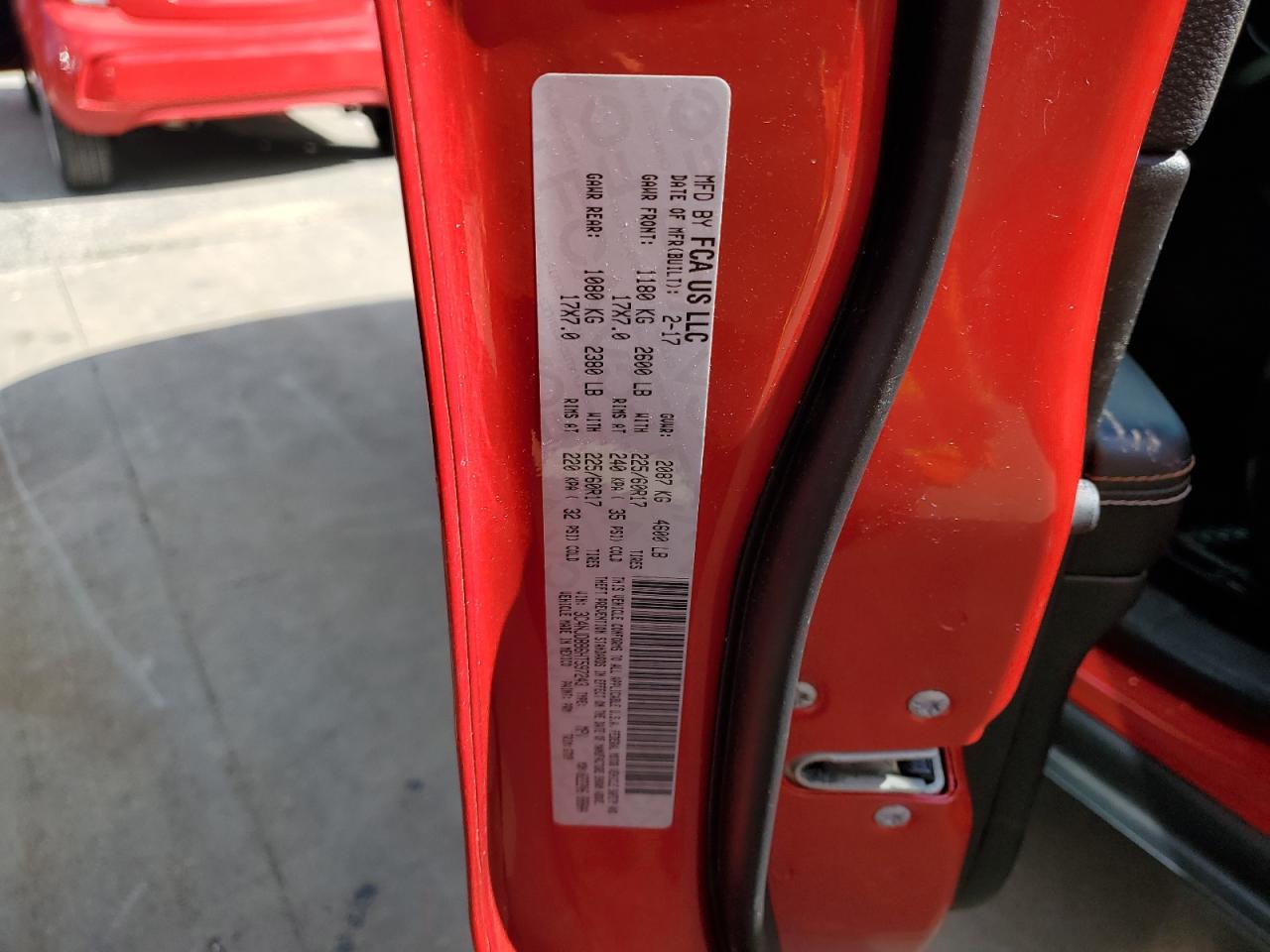 3C4NJDBB6HT597243 2017 Jeep Compass Latitude