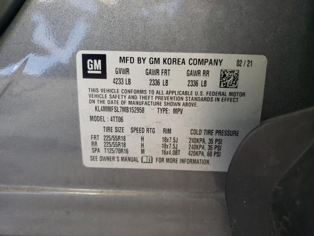 2021 Buick Encore Gx Essence VIN: KL4MMFSL7MB152958 Lot: 59072484